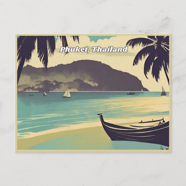 Carte Postale Phuket, Thaïlande (Devant)