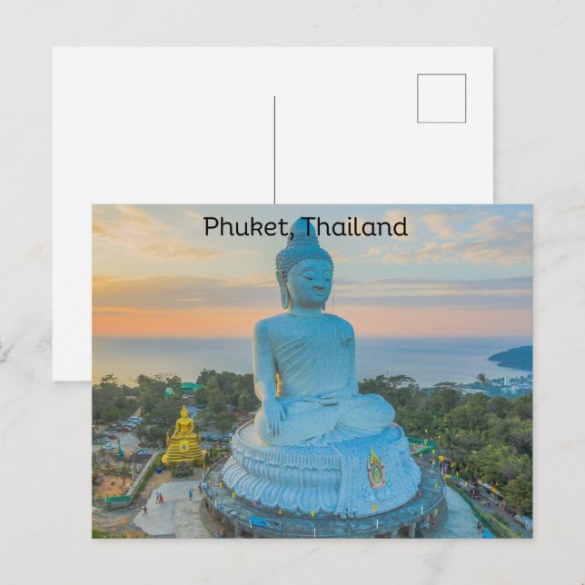 Carte Postale Phuket, Thaïlande (Devant / Derrière)