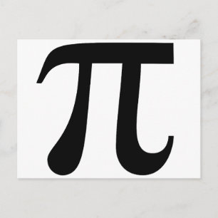 Carte Postale Pi