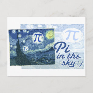 Carte Postale Pi dans le ciel