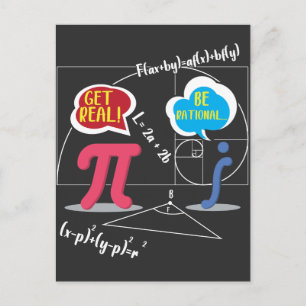 Carte Postale Pi Day 2020 Mathématiques Nerd Math Enseignant For