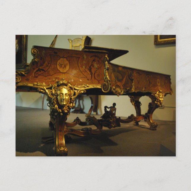 Carte Postale Piano antique (Devant)