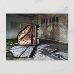 Carte Postale Piano mort