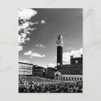 Carte Postale Piazza del Campo, Sienne.Italie