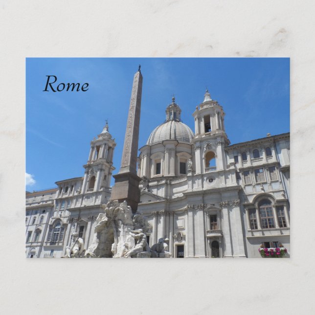 Carte Postale Piazza Navona - Rome, Italie (Devant)