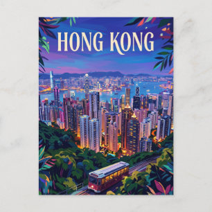 Carte Postale Pic Victoria Hong Kong