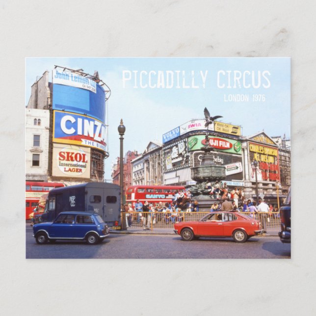 Carte Postale Piccadilly Circus (Devant)