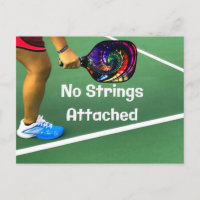 Pickleball Funny No Strings Attaché