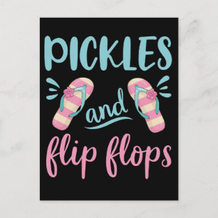 Carte Postale Picks et tongs