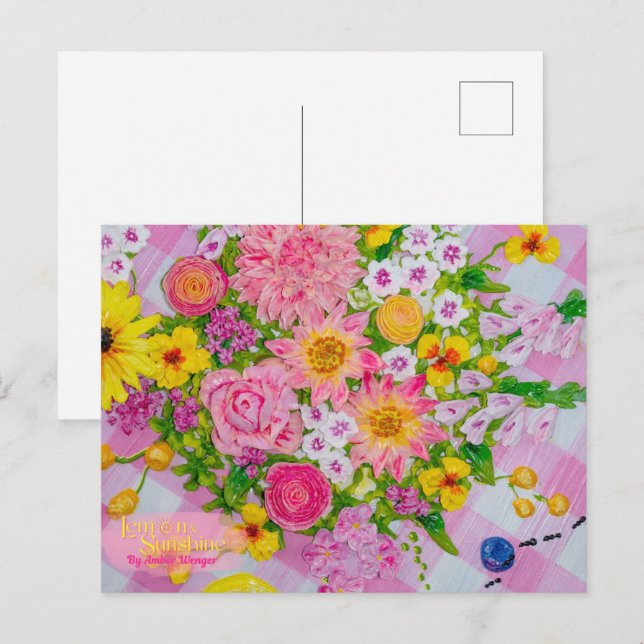 Carte Postale Picnic at the Park Postcard (Devant / Derrière)