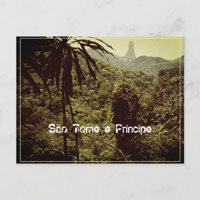 Carte Postale Pico+ Cão Grande - São Tomé et Príncipe (Devant)