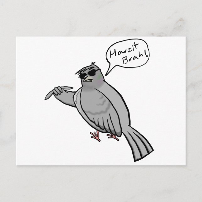Carte postale Pidgin Pigeon (Devant)