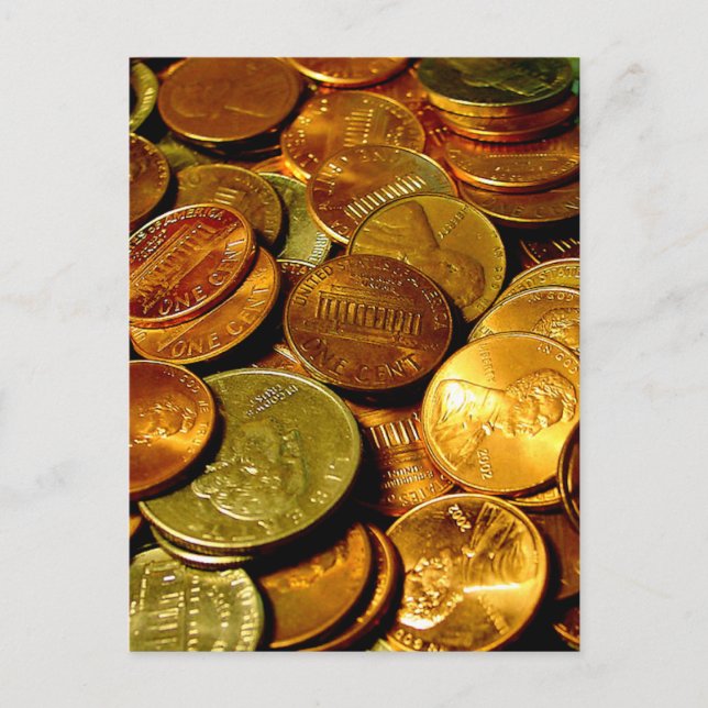 Carte Postale Pièces (Devant)