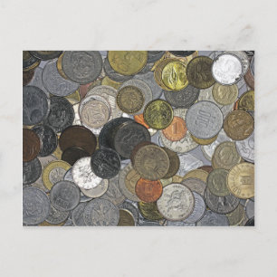 Carte Postale Pièces anciennes et internationales
