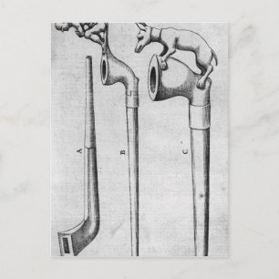 Carte Postale Pièces fumantes