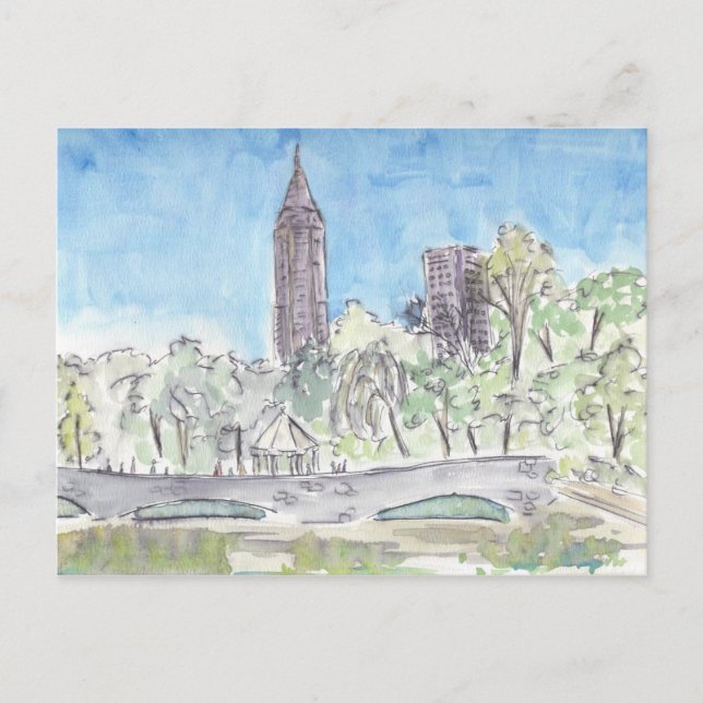 Carte Postale Piedmont Park, Atlanta (Devant)