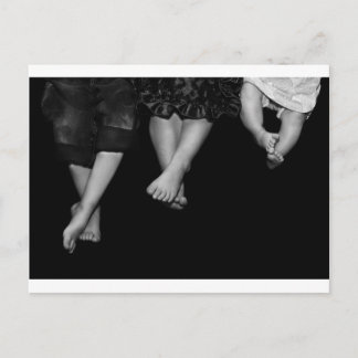 Carte Postale pieds