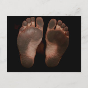 CARTE POSTALE PIEDS SABLES