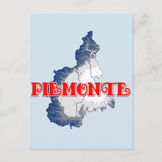 Carte Postale Piémont (Devant)
