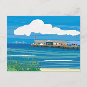 Carte Postale Pier de ville de l'île Anna Maria
