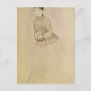 Carte Postale Pierre A Renoir   Femme avec un muff