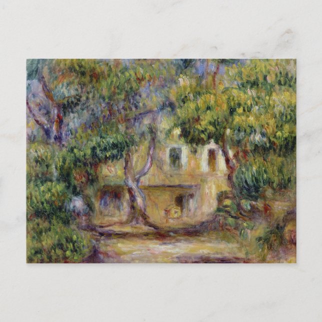 Carte Postale Pierre A Renoir | La Ferme des Collettes (Devant)