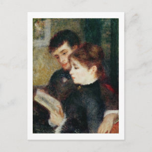 Carte Postale Pierre A Renoir   Lecture en couple