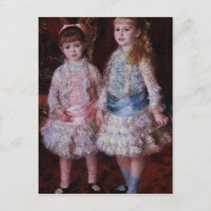 Carte Postale Pierre A Renoir   Rose et Bleu