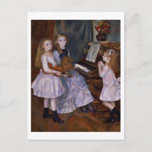 Carte Postale Pierre A Renoir   The Daughters of Catulle Mendes