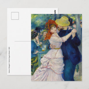 Carte Postale Pierre-Auguste Renoir - Danse à Bougival