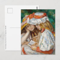 Pierre-Auguste Renoir - Deux Filles Lecture