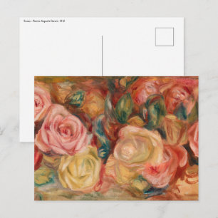 Carte Postale Pierre-Auguste Renoir - Rose