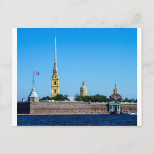 Carte Postale Pierre et Paul Forteresse Saint-Pétersbourg Russie