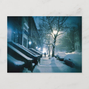 Carte Postale Pierres De Brun Blanchies Dans La Neige
