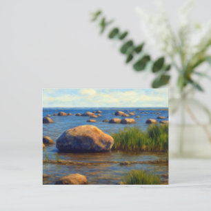 Carte Postale Pierres de Vormsi