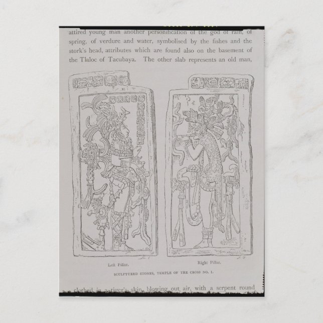 Carte Postale Pierres sculptées du "Temple du (Devant)