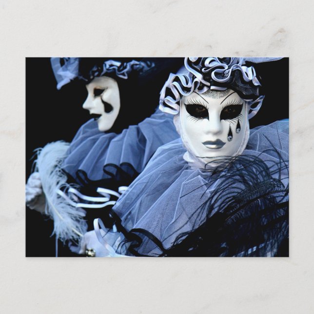 Carte Postale Pierrot triste. (Devant)