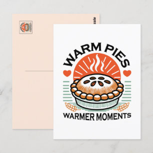 Carte Postale Pies chaudes Moments plus chauds - Conception d'au