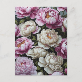 Carte Postale Pies roses