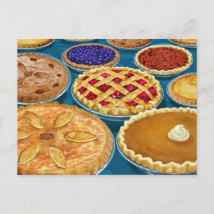 Carte postale Pies Thankesgiving
