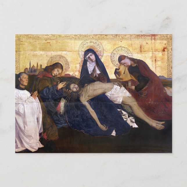 Carte Postale Pietà de Villeneuve-lès-Avignon (Devant)