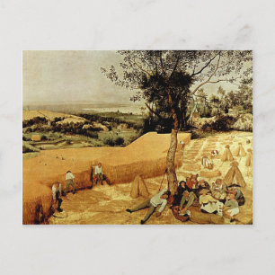 Carte Postale Pieter Bruegel's The Harvesters (1565)