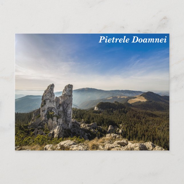 Carte Postale Pietrele Doamnei, Roumanie (Devant)