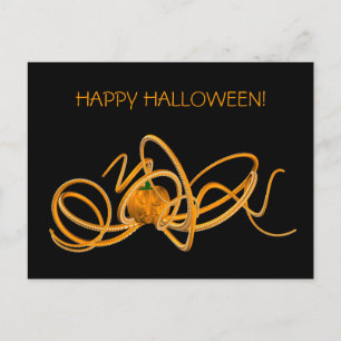 Carte Postale Pieuvre d'Halloween mignonne
