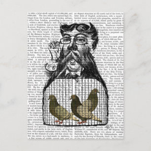 Carte Postale Pigeon Fancier