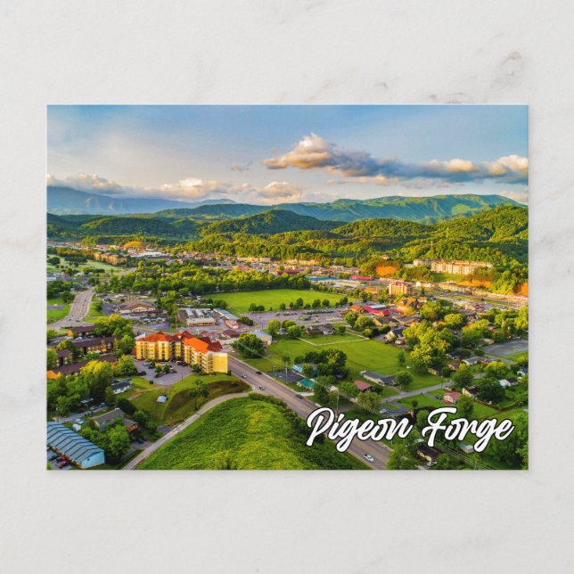 Carte Postale Pigeon Forge, Tennessee, États-Unis (Devant)