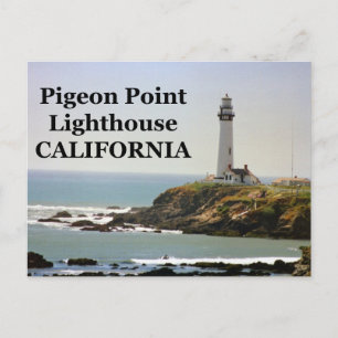 Carte Postale Pigeon Point Lighthouse, California Postcard