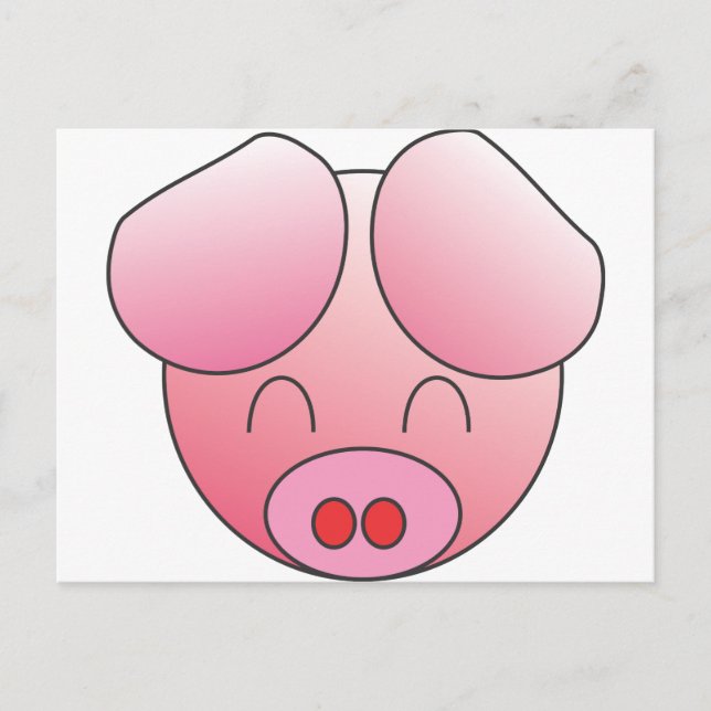 CARTE POSTALE PIGGIE (Devant)