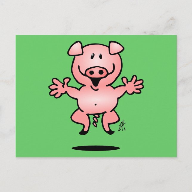 Carte Postale Piggy (Devant)