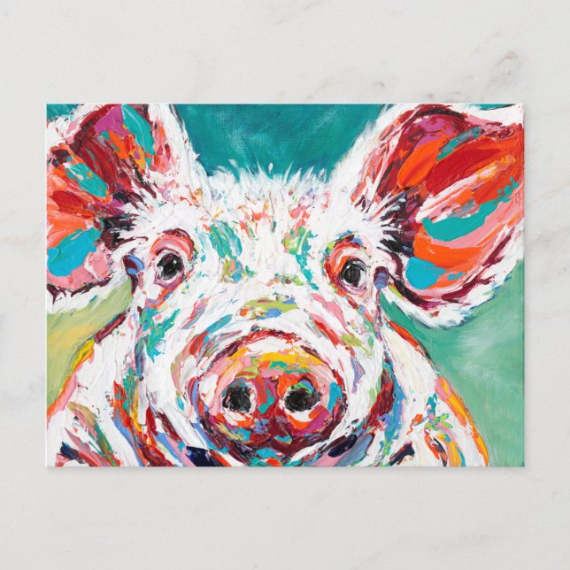 Carte Postale Piggy (Devant)